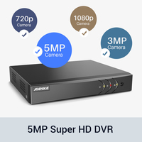 ANNKE 8CH 5MP Lite kamery do monitoringu System 5IN1 H.265 + DVR z 4 sztuk 5MP Bullet odporne na warunki atmosferyczne kamery bezpieczeństwa zestaw CCTV 2
